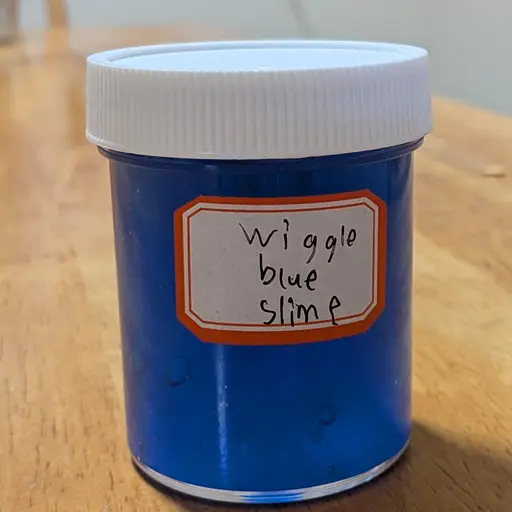 Wiggle Blue Slime